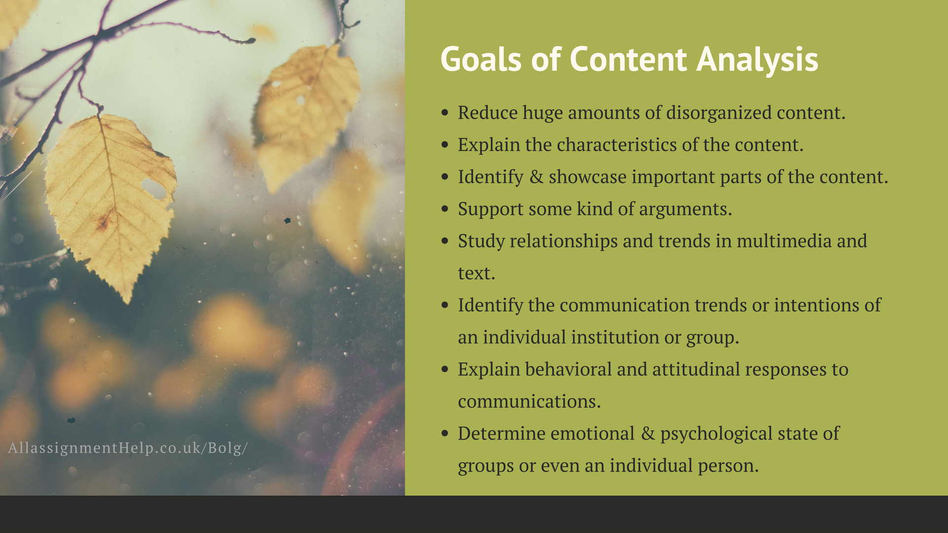 goals-of-content-analysis