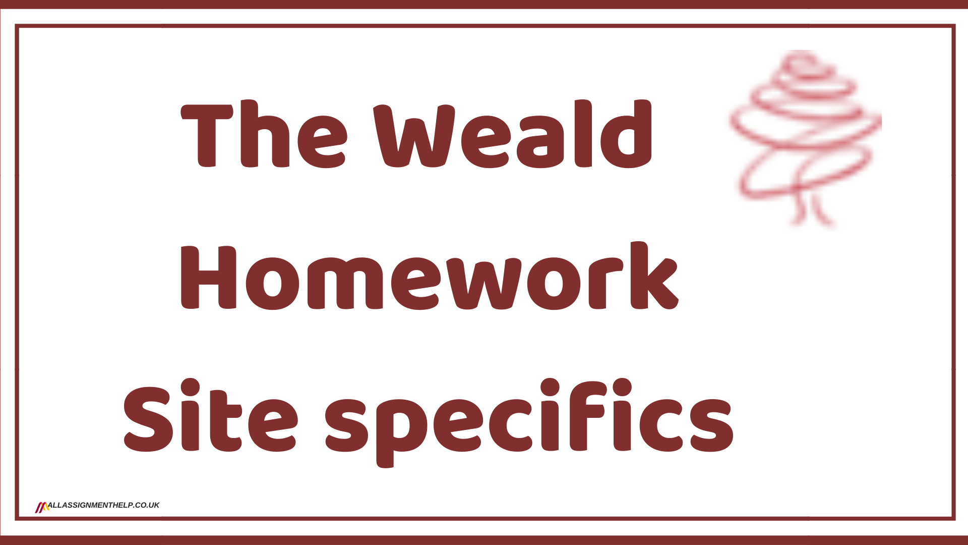 the-weald-homework